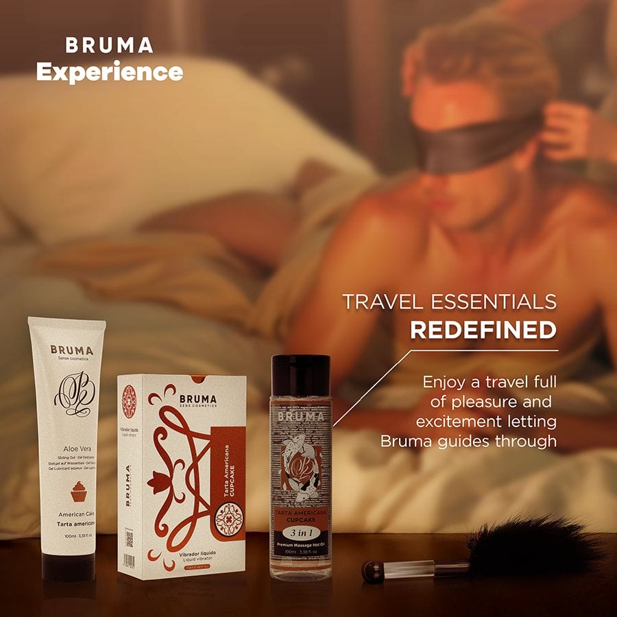 BRUMA XPERIENCE - KIT DOCE TENTAÇÃO BOLO AMERICANO VIBRO-ORGÁSMICO - Image 3